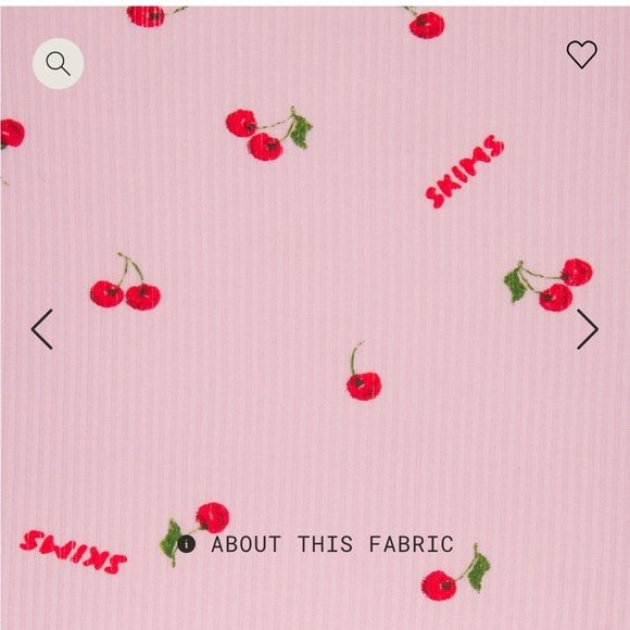 Skims soft lounge long sleeve Henley cherry blossom print - Picture 2 of 5